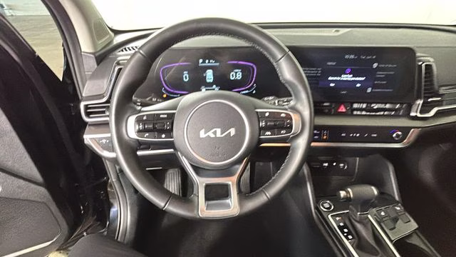 2025 Ebony Black Kia Sportage EX AWD SUV