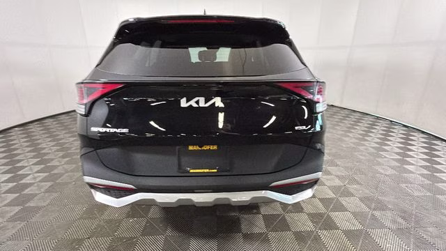 2025 Ebony Black Kia Sportage EX AWD SUV