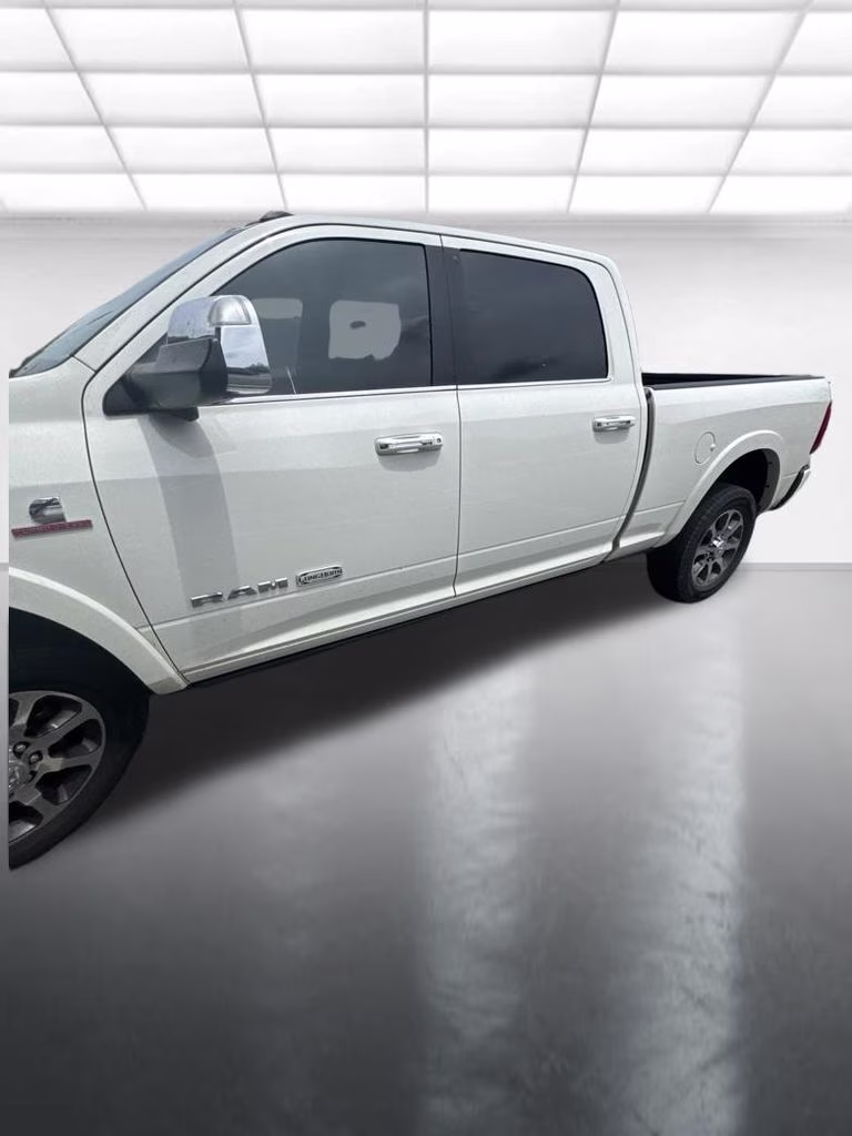 2021 Pearl White Ram 2500 Longhorn 4X4 Truck