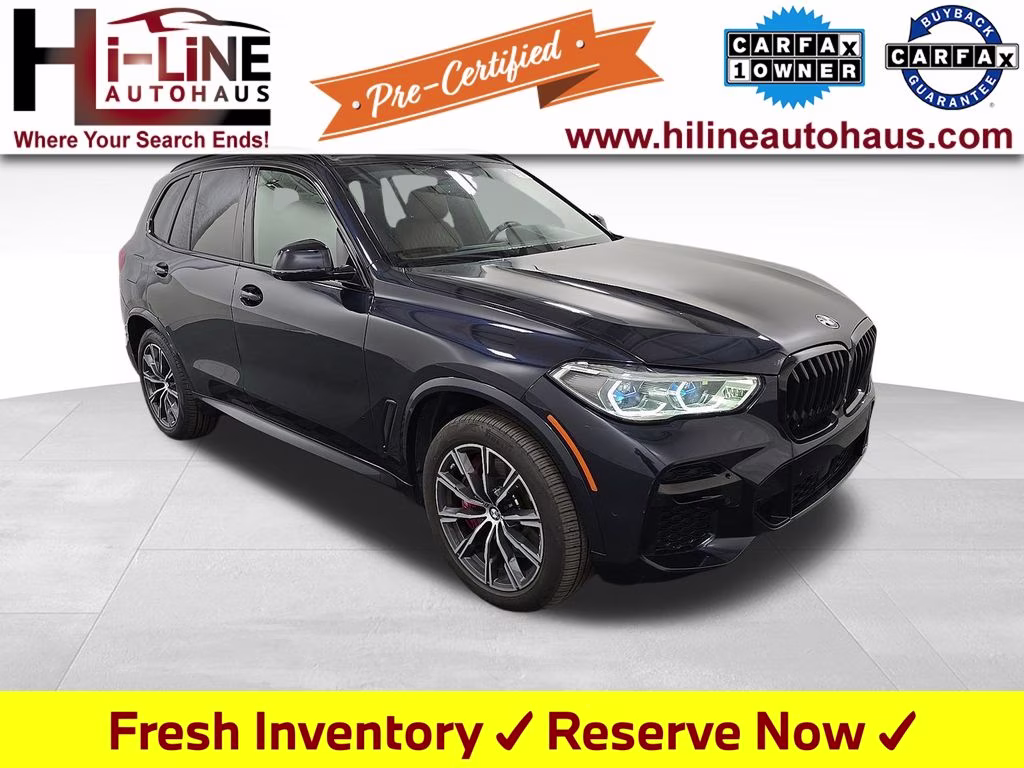 2023 Carbon Black Metallic BMW X5 M50i AWD SUV