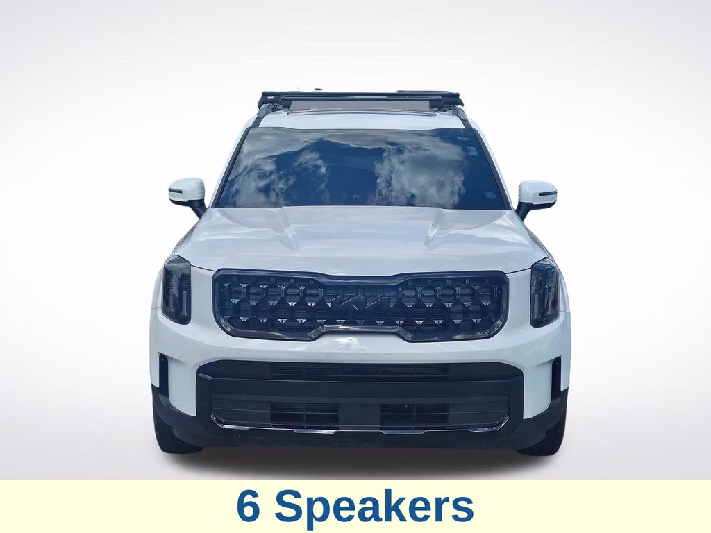 2025 Glacial White Pearl Kia Telluride EX X-Pro AWD SUV