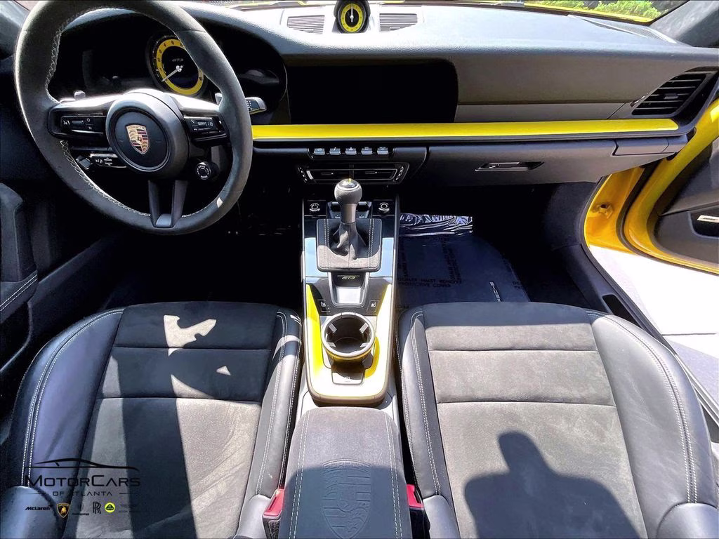 2022 Racing Yellow Porsche 911 GT3 Carbon Fiber Roof RWD Coupe