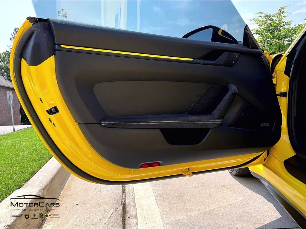 2022 Racing Yellow Porsche 911 GT3 Carbon Fiber Roof RWD Coupe