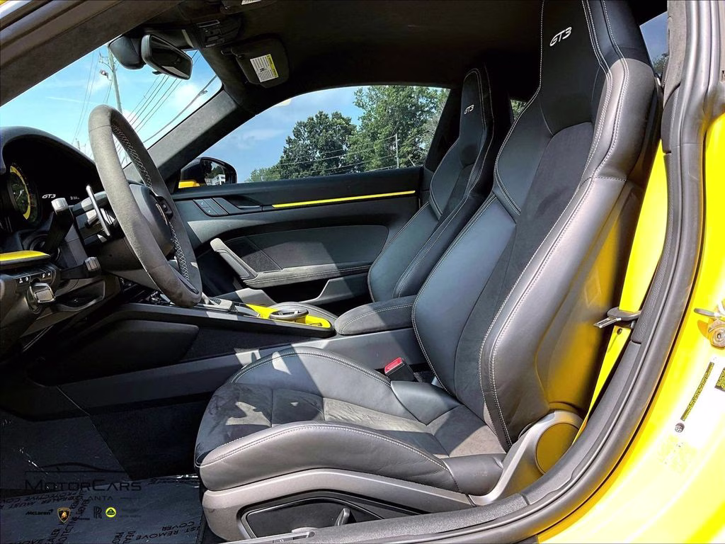 2022 Racing Yellow Porsche 911 GT3 Carbon Fiber Roof RWD Coupe