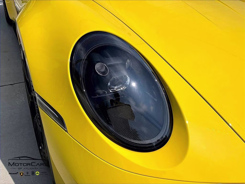 2022 Racing Yellow Porsche 911 GT3 Carbon Fiber Roof RWD Coupe
