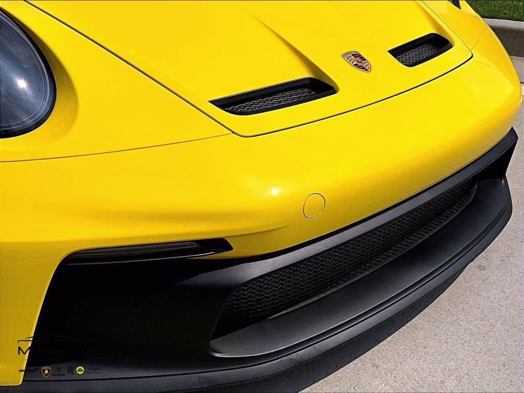 2022 Racing Yellow Porsche 911 GT3 Carbon Fiber Roof RWD Coupe
