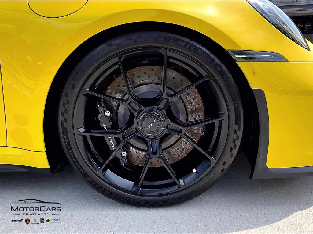 2022 Racing Yellow Porsche 911 GT3 Carbon Fiber Roof RWD Coupe