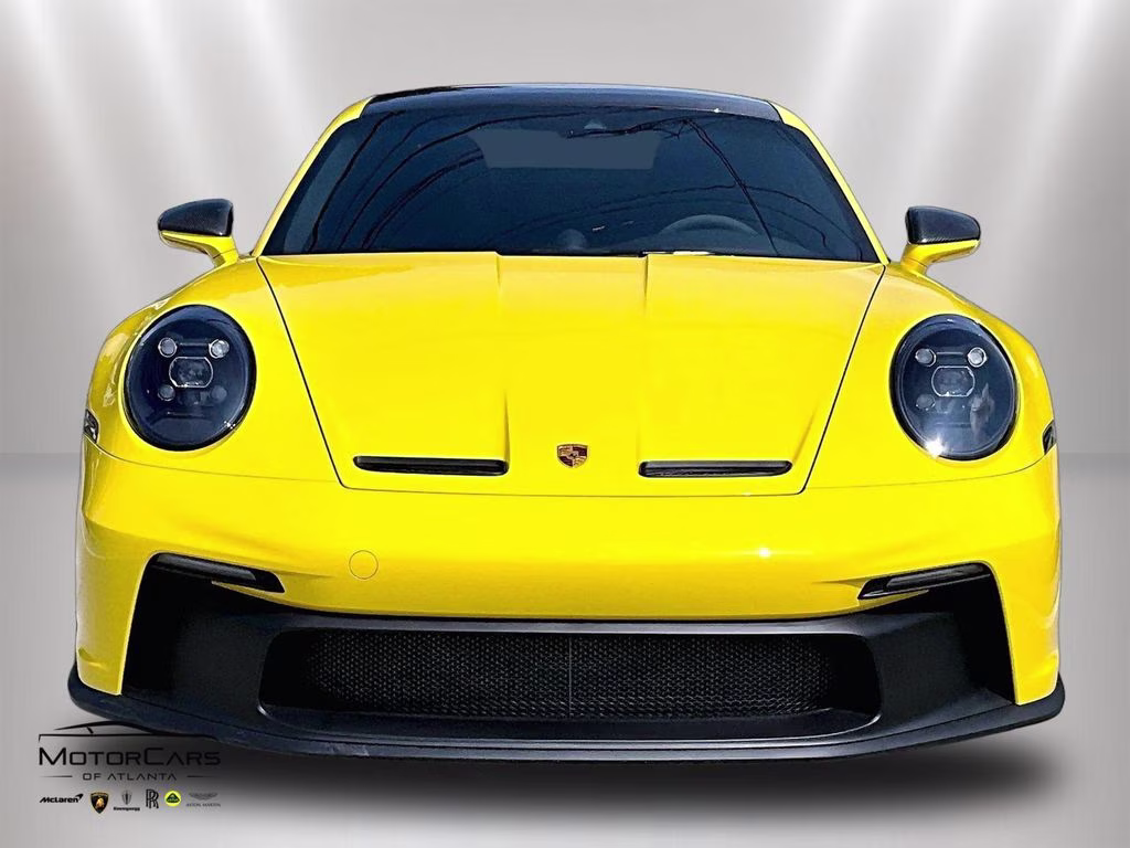 2022 Racing Yellow Porsche 911 GT3 Carbon Fiber Roof RWD Coupe