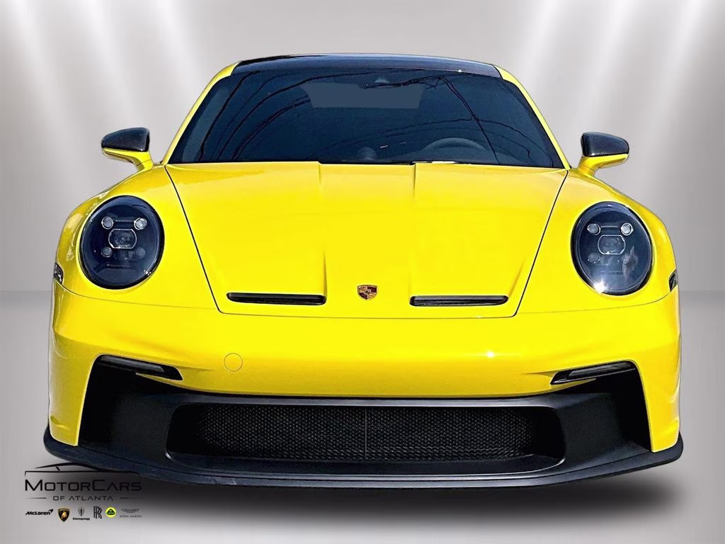 2022 Racing Yellow Porsche 911 GT3 Carbon Fiber Roof RWD Coupe