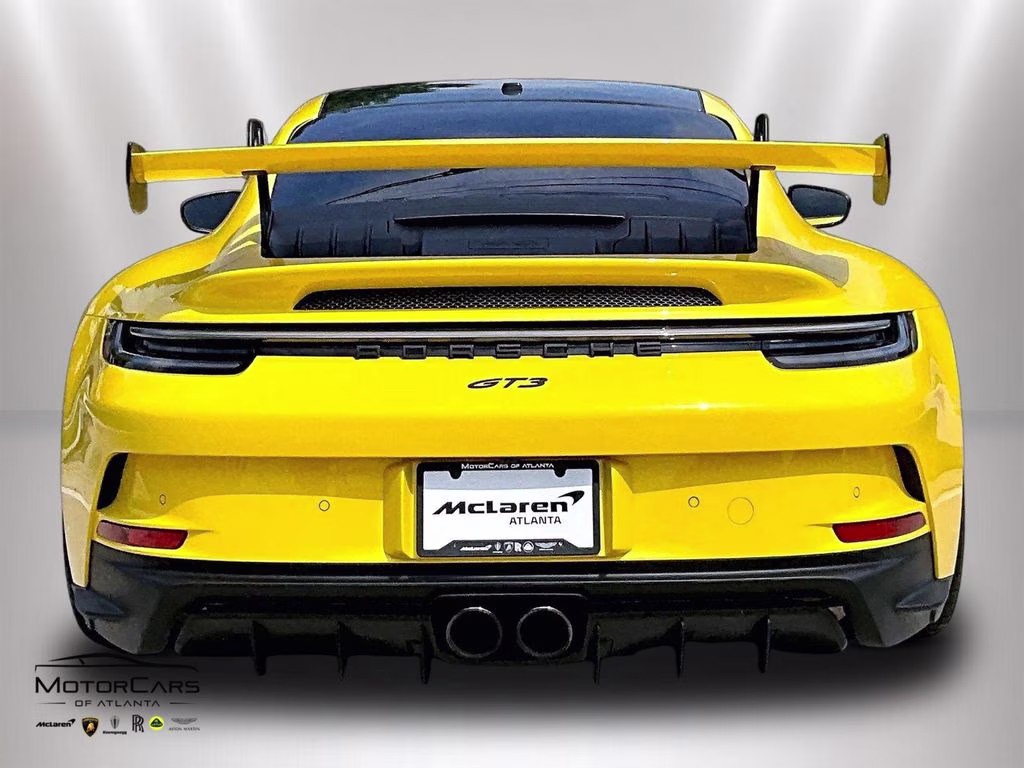 2022 Racing Yellow Porsche 911 GT3 Carbon Fiber Roof RWD Coupe