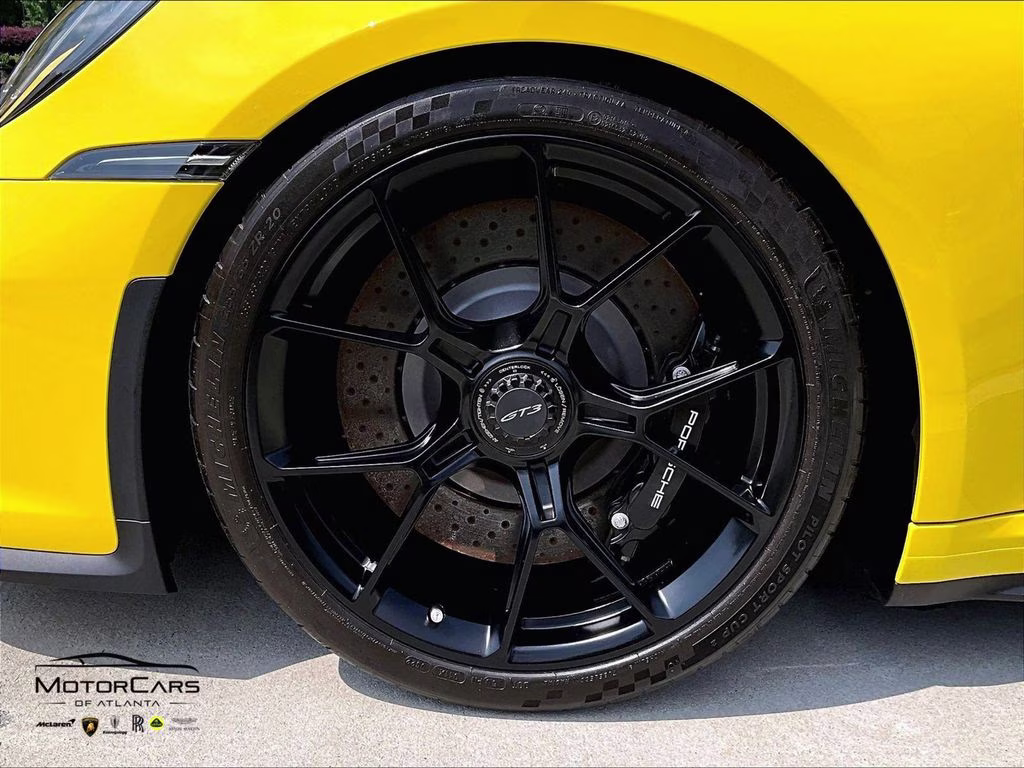 2022 Racing Yellow Porsche 911 GT3 Carbon Fiber Roof RWD Coupe