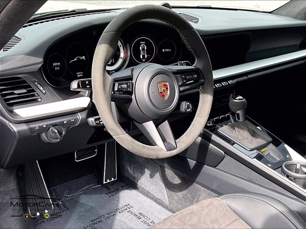 2022 White Porsche 911 GT3 Carbon Fiber Roof RWD Coupe