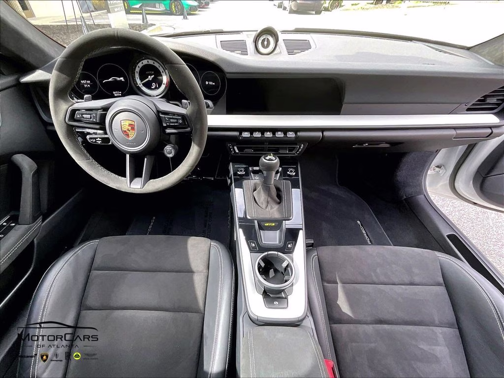 2022 White Porsche 911 GT3 Carbon Fiber Roof RWD Coupe