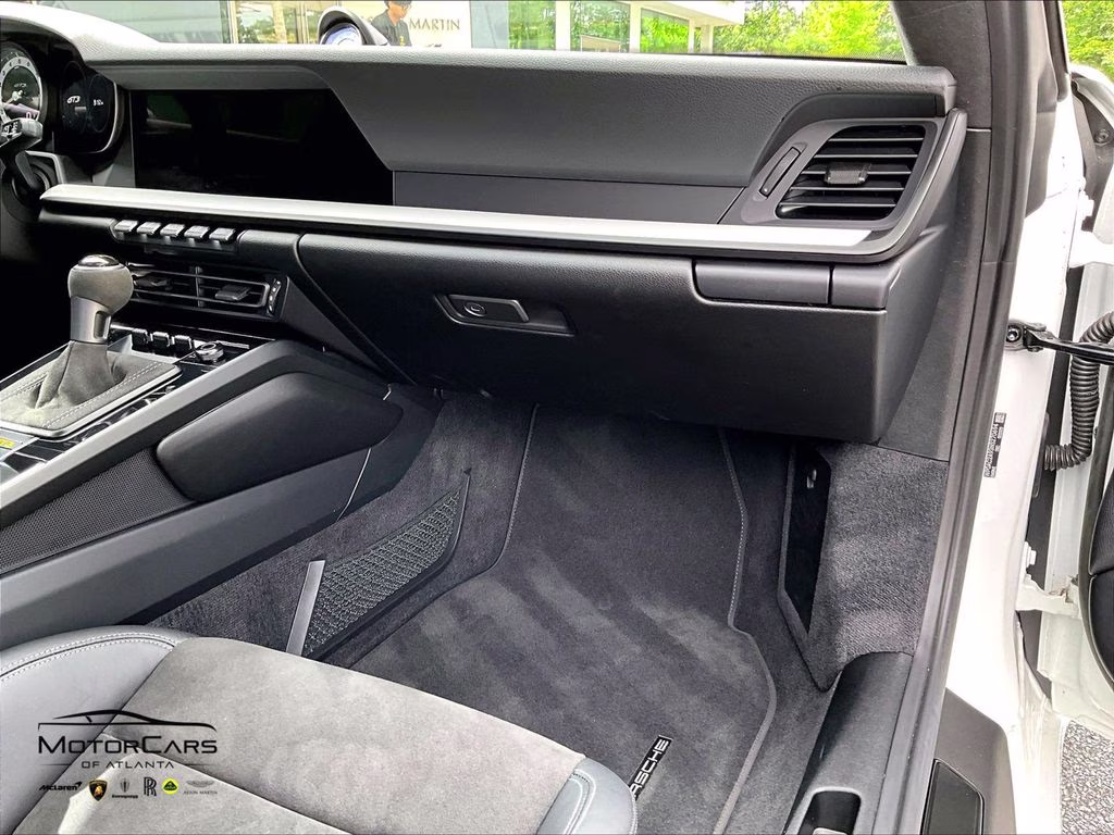 2022 White Porsche 911 GT3 Carbon Fiber Roof RWD Coupe