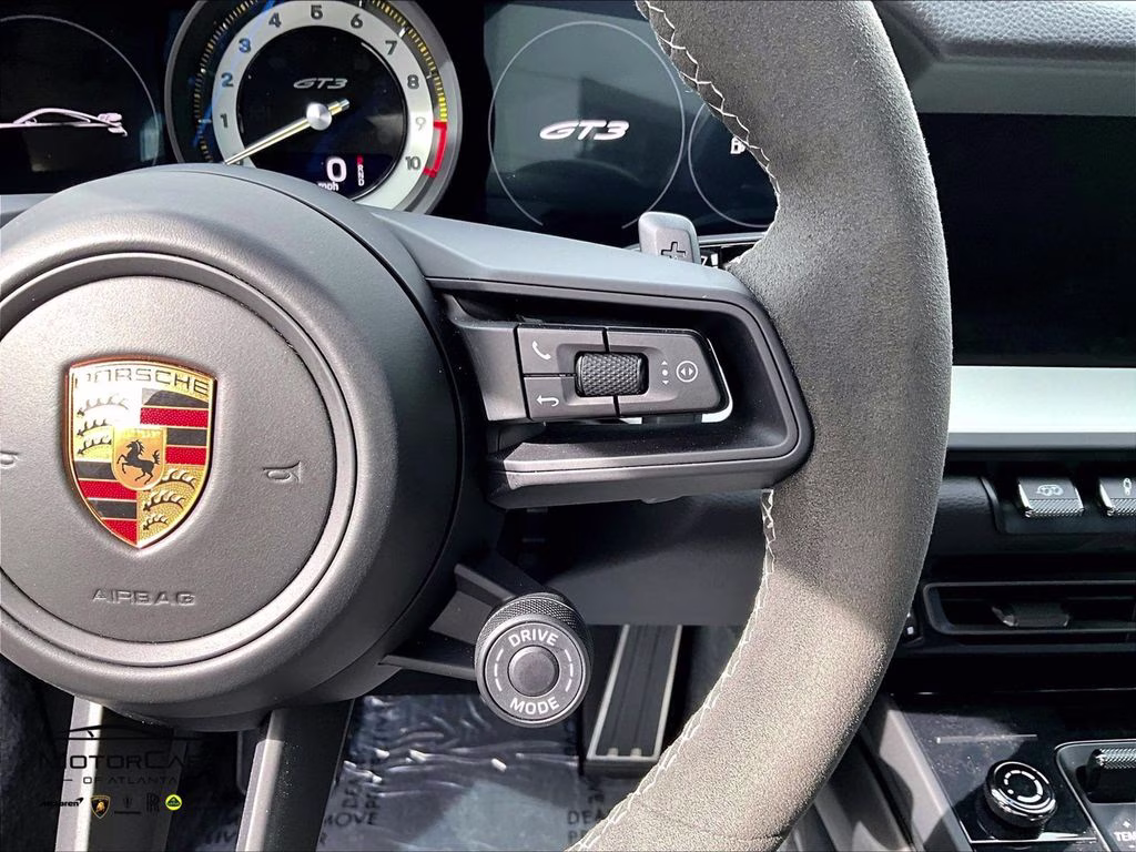 2022 White Porsche 911 GT3 Carbon Fiber Roof RWD Coupe