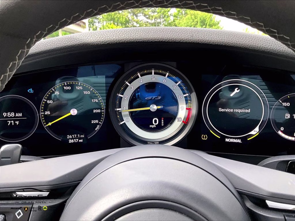 2022 White Porsche 911 GT3 Carbon Fiber Roof RWD Coupe