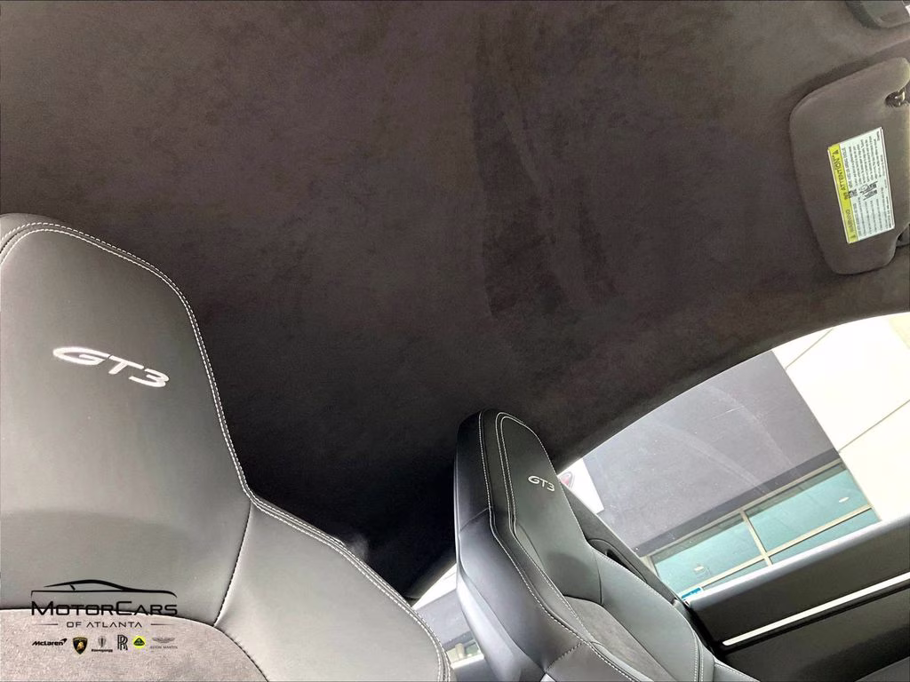 2022 White Porsche 911 GT3 Carbon Fiber Roof RWD Coupe