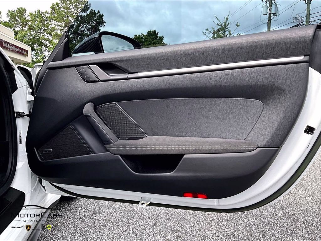 2022 White Porsche 911 GT3 Carbon Fiber Roof RWD Coupe