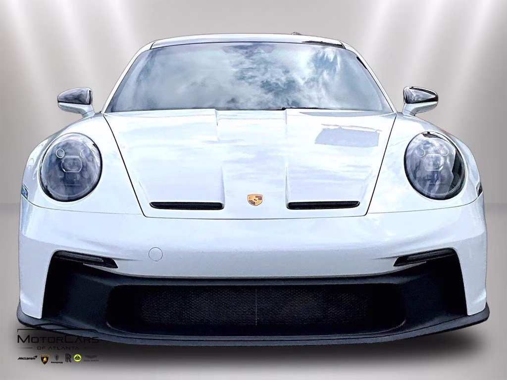 2022 White Porsche 911 GT3 Carbon Fiber Roof RWD Coupe