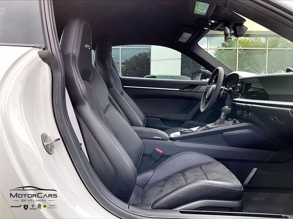 2022 White Porsche 911 GT3 Carbon Fiber Roof RWD Coupe