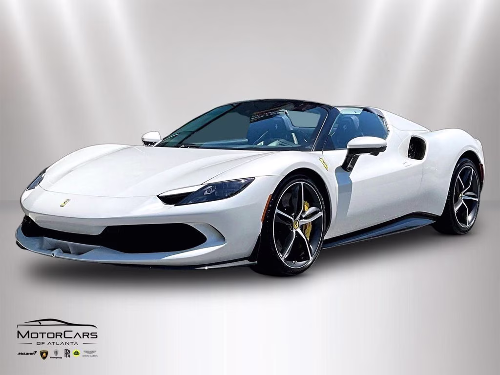 2024 Bianco Fuji (White) Ferrari 296 GTS RWD Convertible