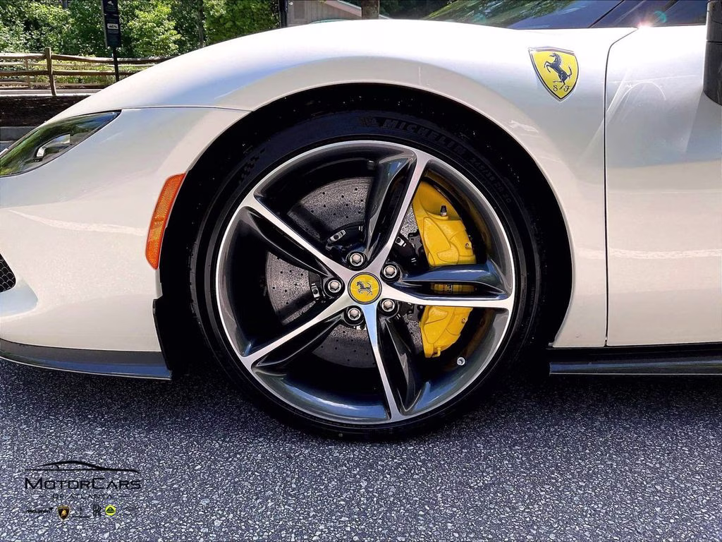 2024 Bianco Fuji (White) Ferrari 296 GTS RWD Convertible