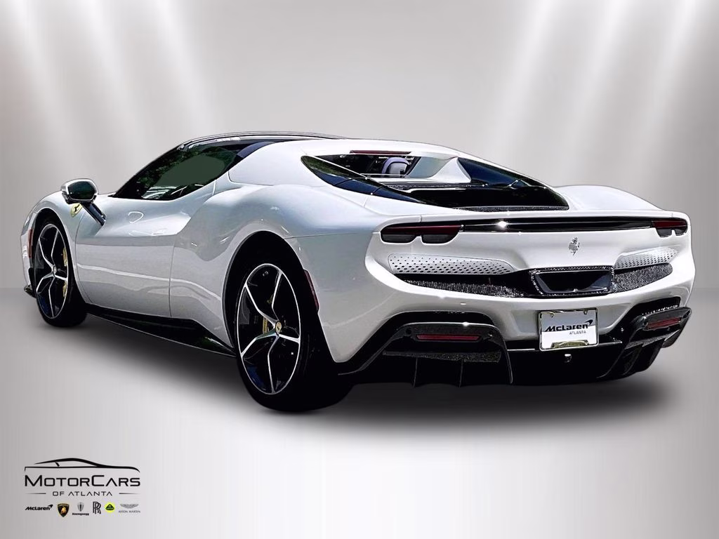 2024 Bianco Fuji (White) Ferrari 296 GTS RWD Convertible