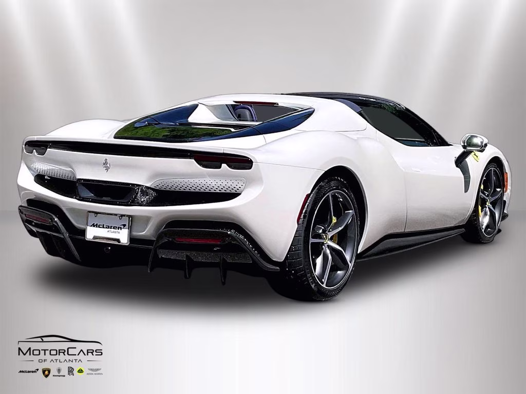 2024 Bianco Fuji (White) Ferrari 296 GTS RWD Convertible