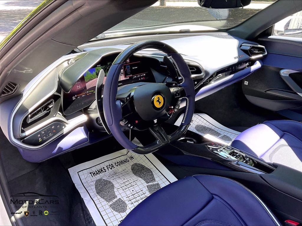 2024 Bianco Fuji (White) Ferrari 296 GTS RWD Convertible