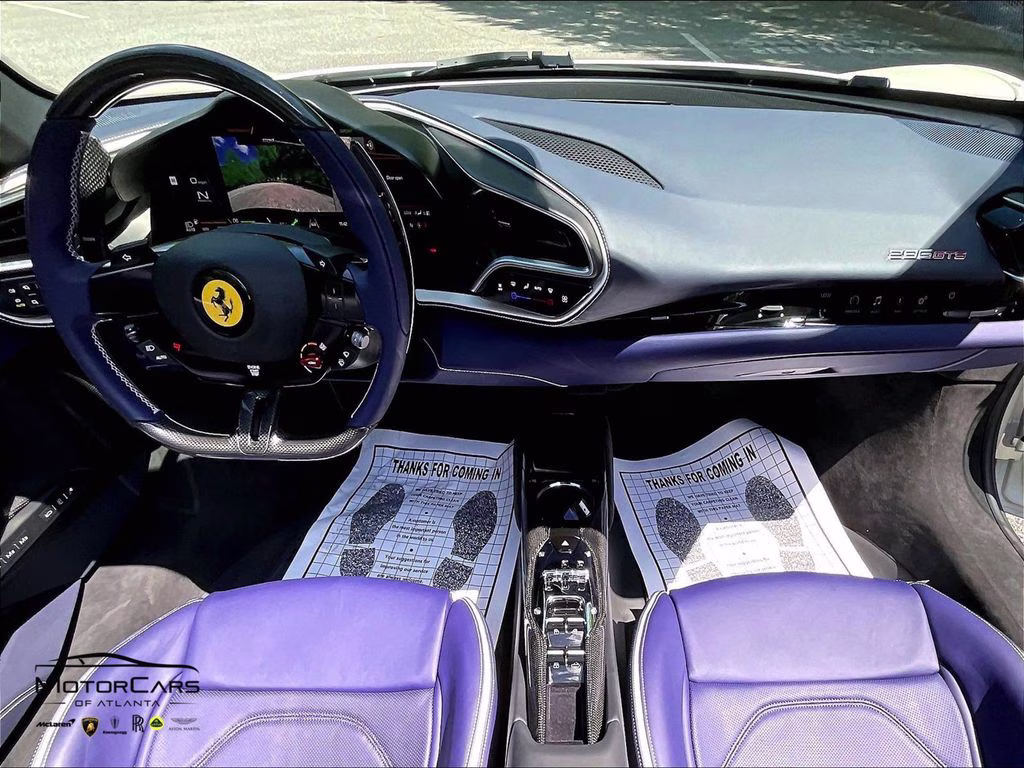 2024 Bianco Fuji (White) Ferrari 296 GTS RWD Convertible