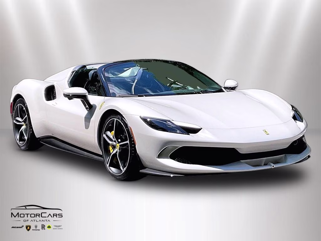 2024 Bianco Fuji (White) Ferrari 296 GTS RWD Convertible