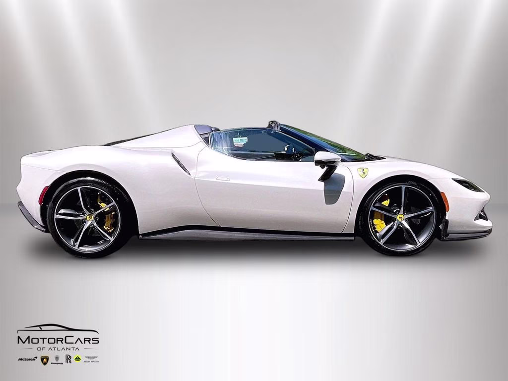 2024 Bianco Fuji (White) Ferrari 296 GTS RWD Convertible