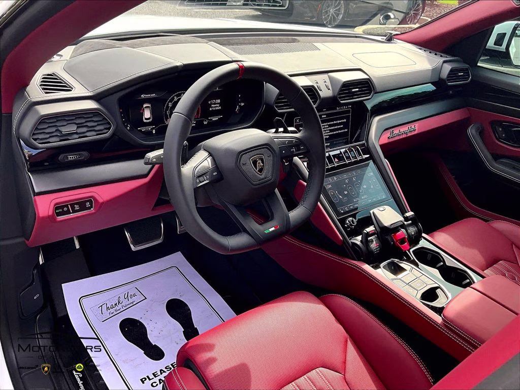 2024 New Bianco Monocerus Matt Lamborghini Urus S AWD SUV