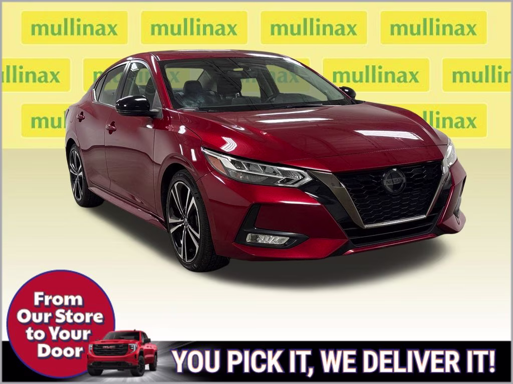 2022 Scarlet Ember Tintcoat Nissan Sentra SR FWD Sedan