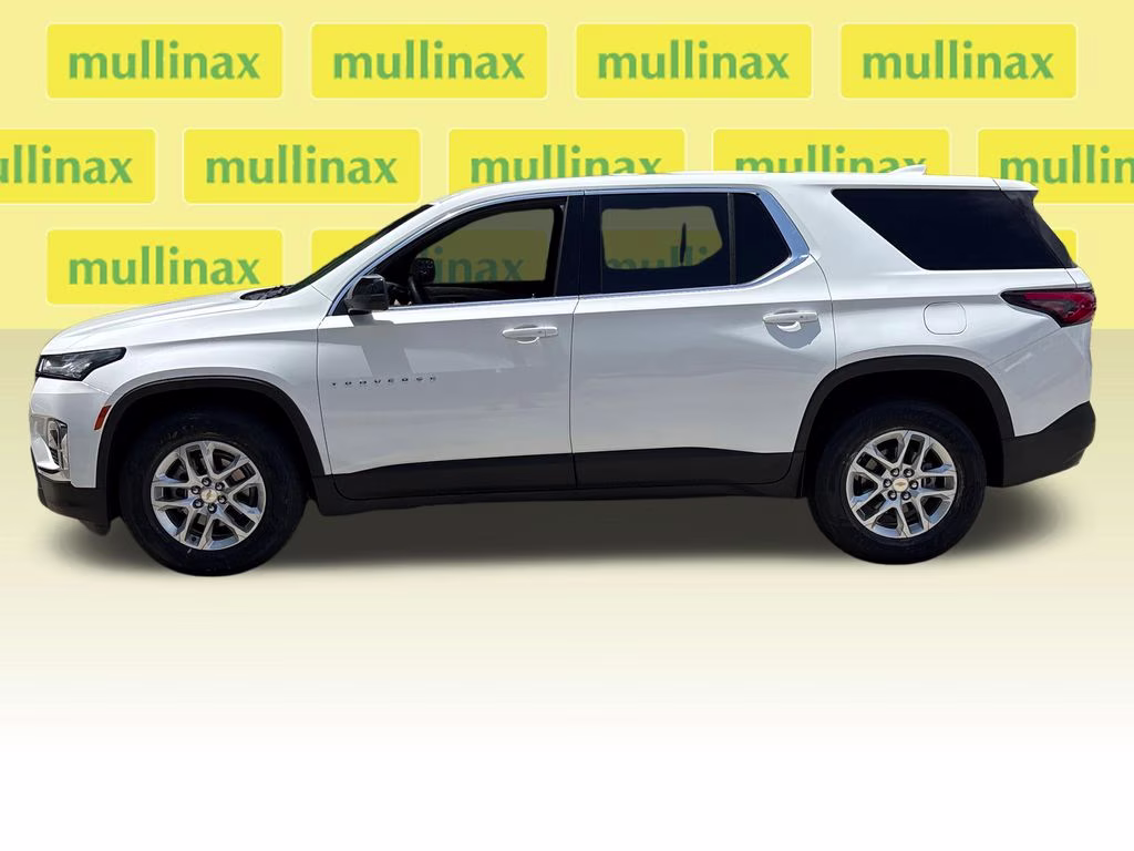 2023 Summit White Chevrolet Traverse LS FWD SUV