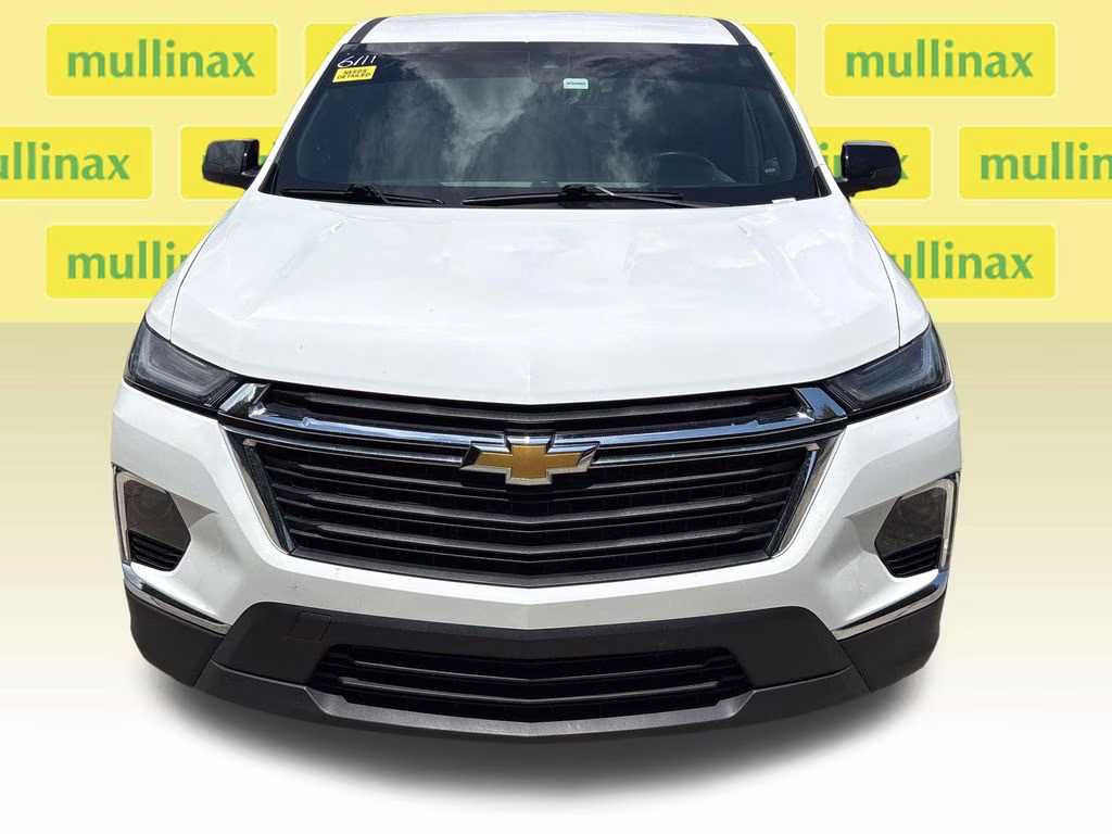 2023 Summit White Chevrolet Traverse LS FWD SUV