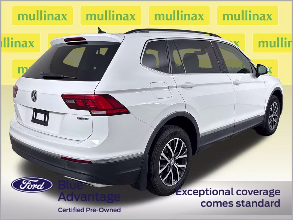 2020 Pure White Volkswagen Tiguan 2.0T SE AWD SUV