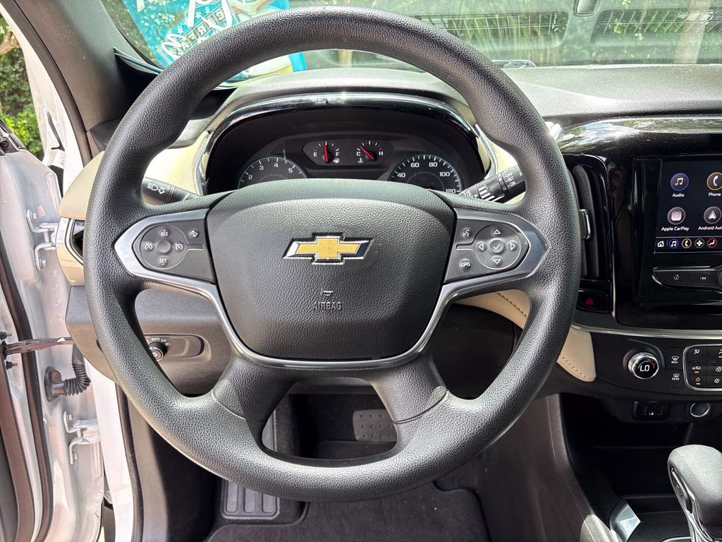 2023 Summit White Chevrolet Traverse LS FWD SUV