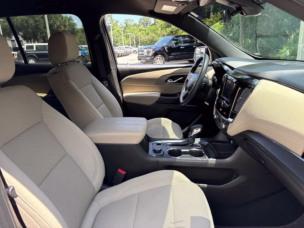 2023 Summit White Chevrolet Traverse LS FWD SUV