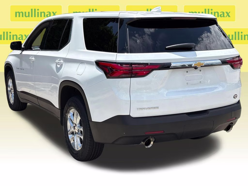 2023 Summit White Chevrolet Traverse LS FWD SUV
