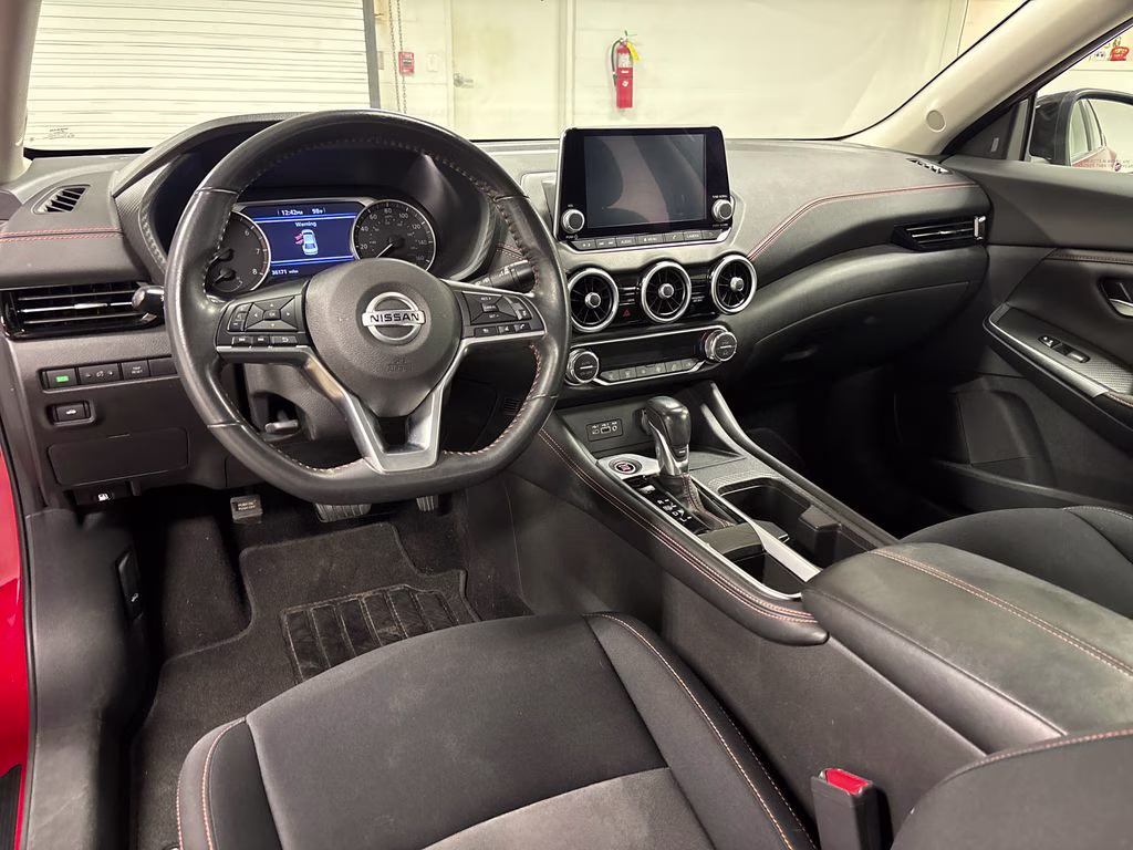 2022 Scarlet Ember Tintcoat Nissan Sentra SR FWD Sedan