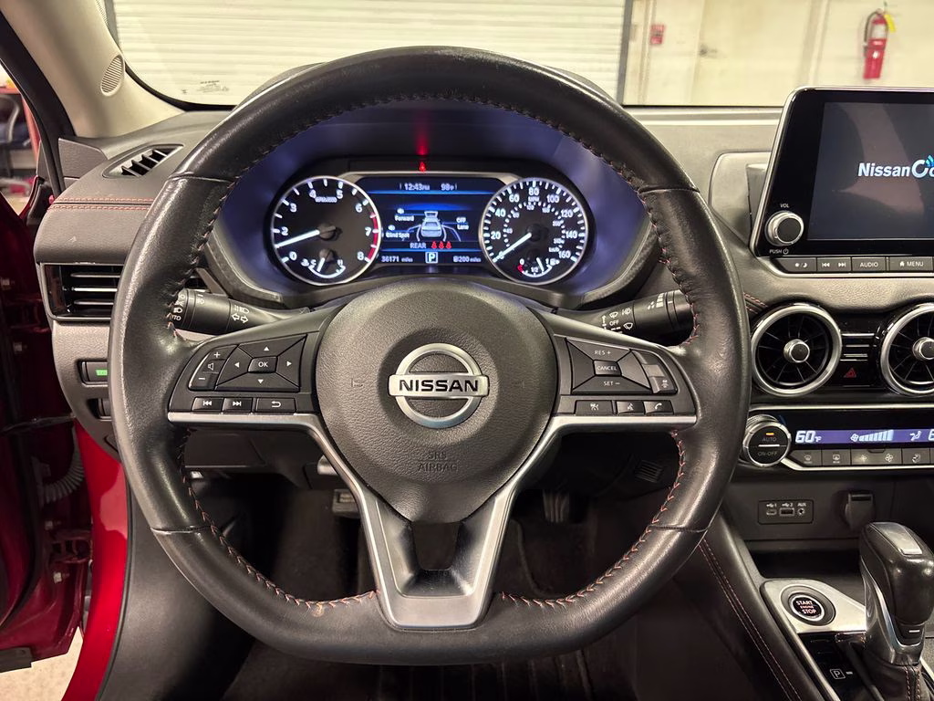 2022 Scarlet Ember Tintcoat Nissan Sentra SR FWD Sedan