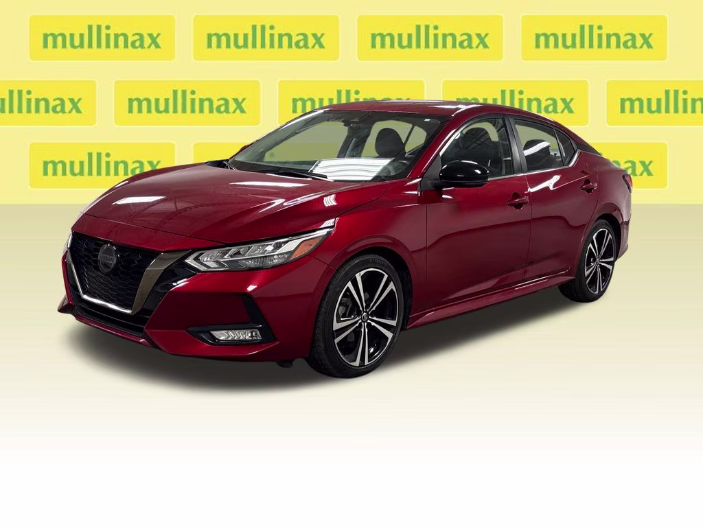 2022 Scarlet Ember Tintcoat Nissan Sentra SR FWD Sedan