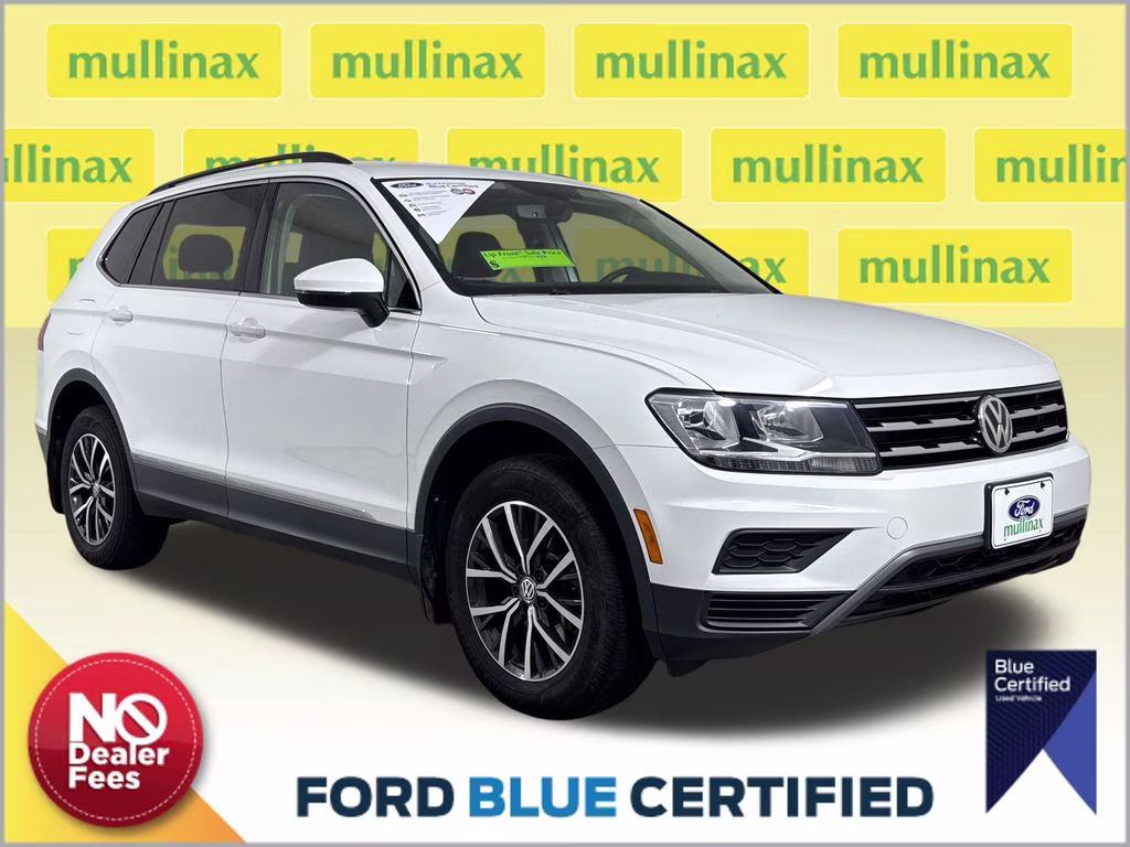 2020 Pure White Volkswagen Tiguan 2.0T SE AWD SUV
