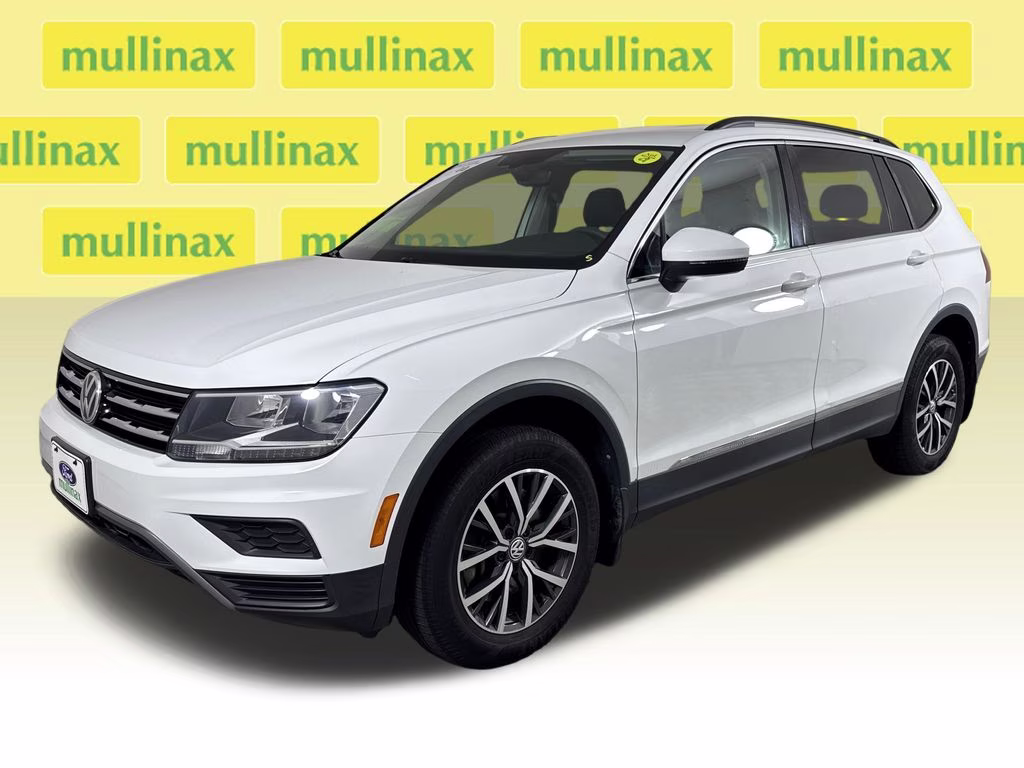 2020 Pure White Volkswagen Tiguan 2.0T SE AWD SUV