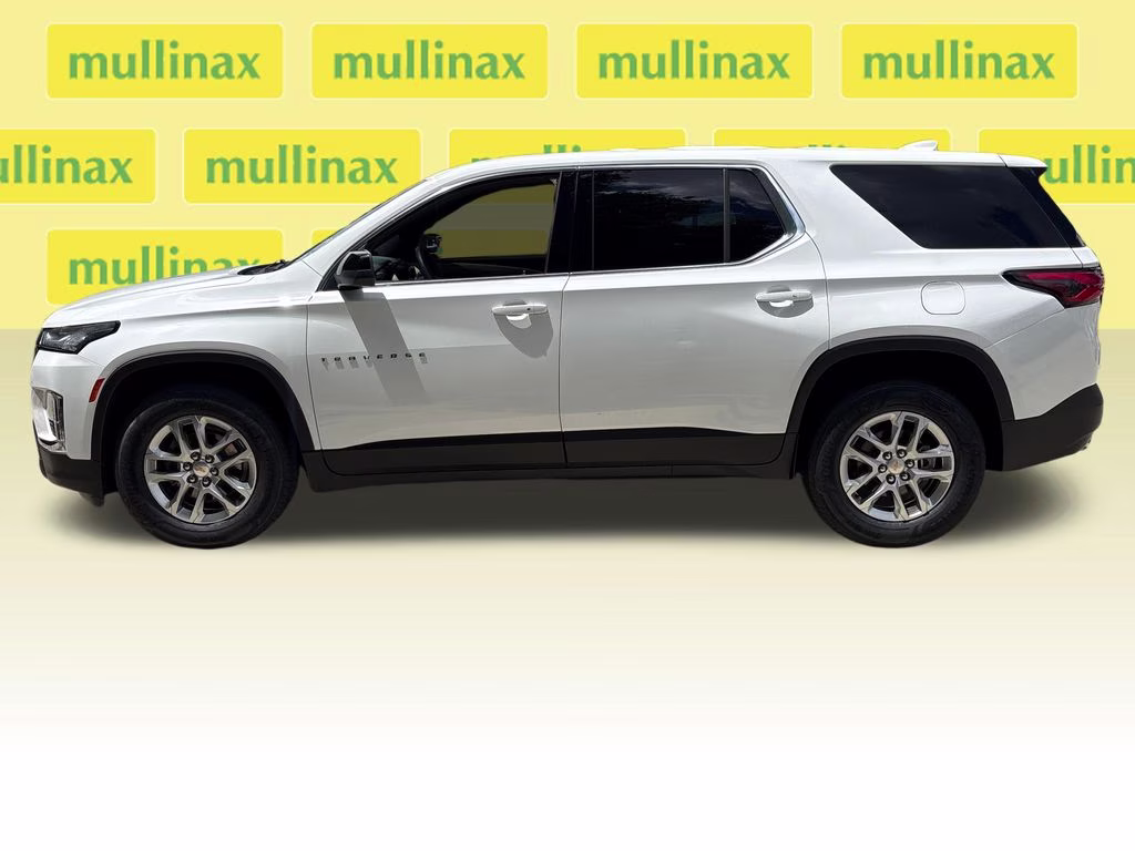 2023 Summit White Chevrolet Traverse LS FWD SUV