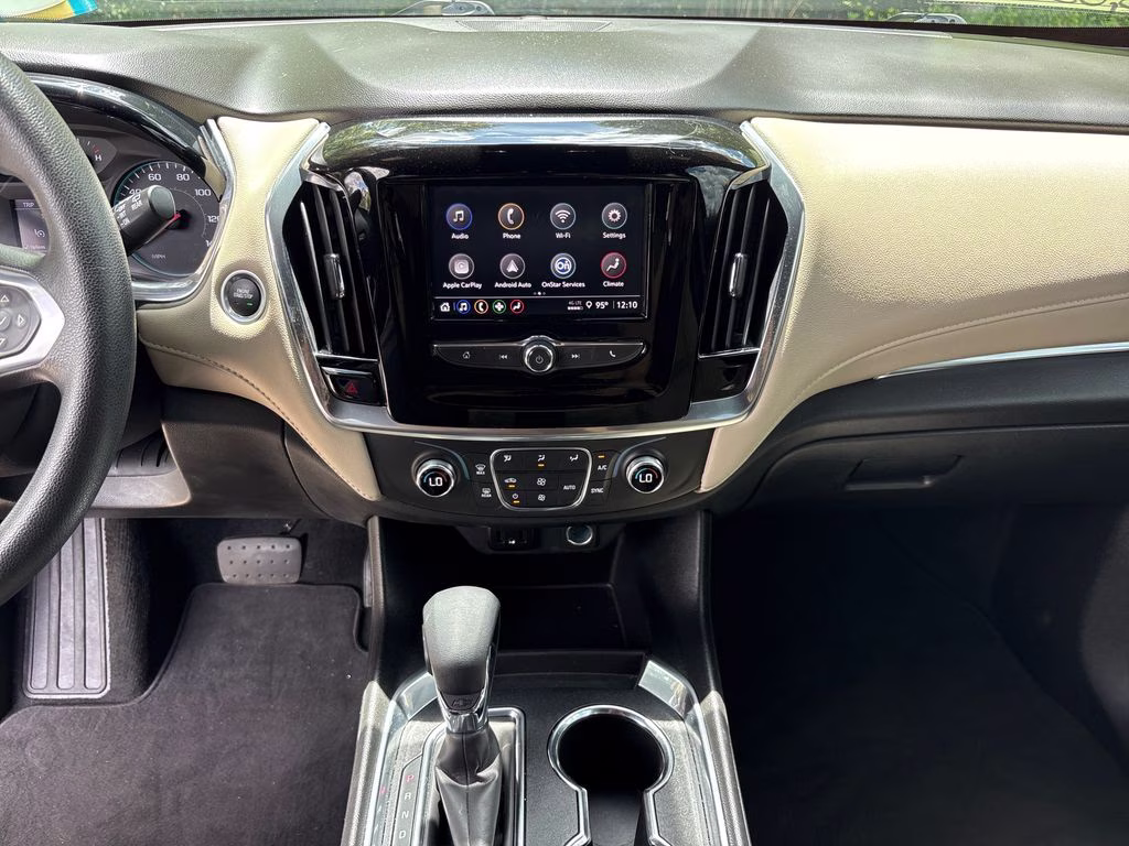 2023 Summit White Chevrolet Traverse LS FWD SUV