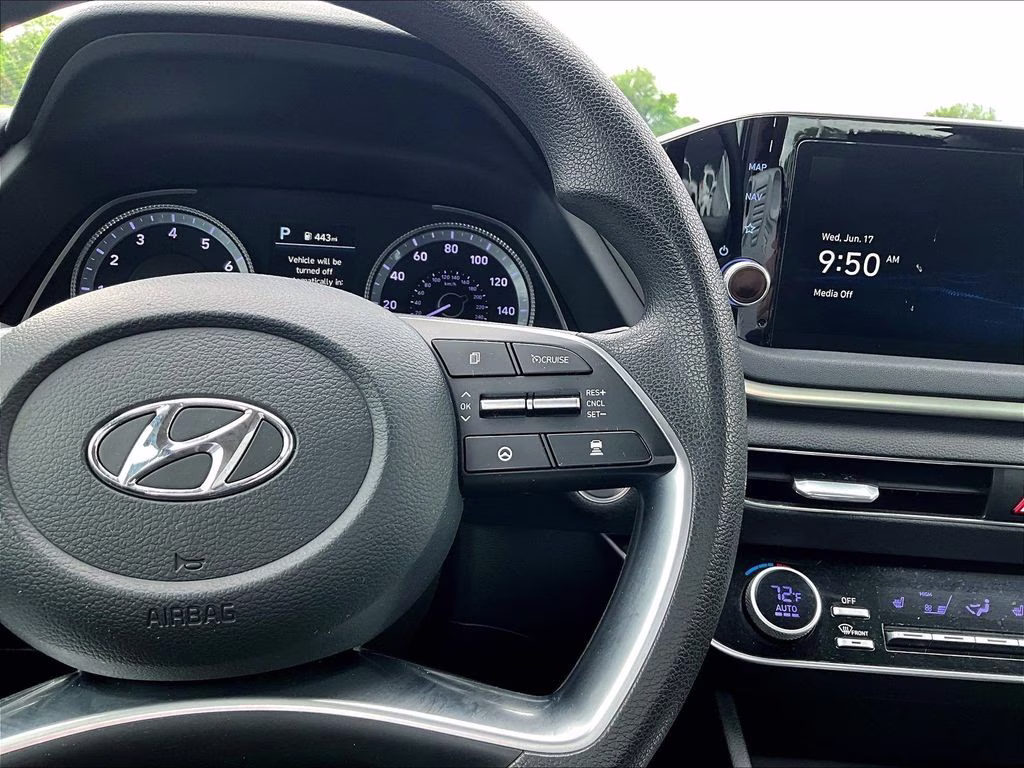 2023 Portofino Gray Hyundai Sonata SEL FWD Sedan
