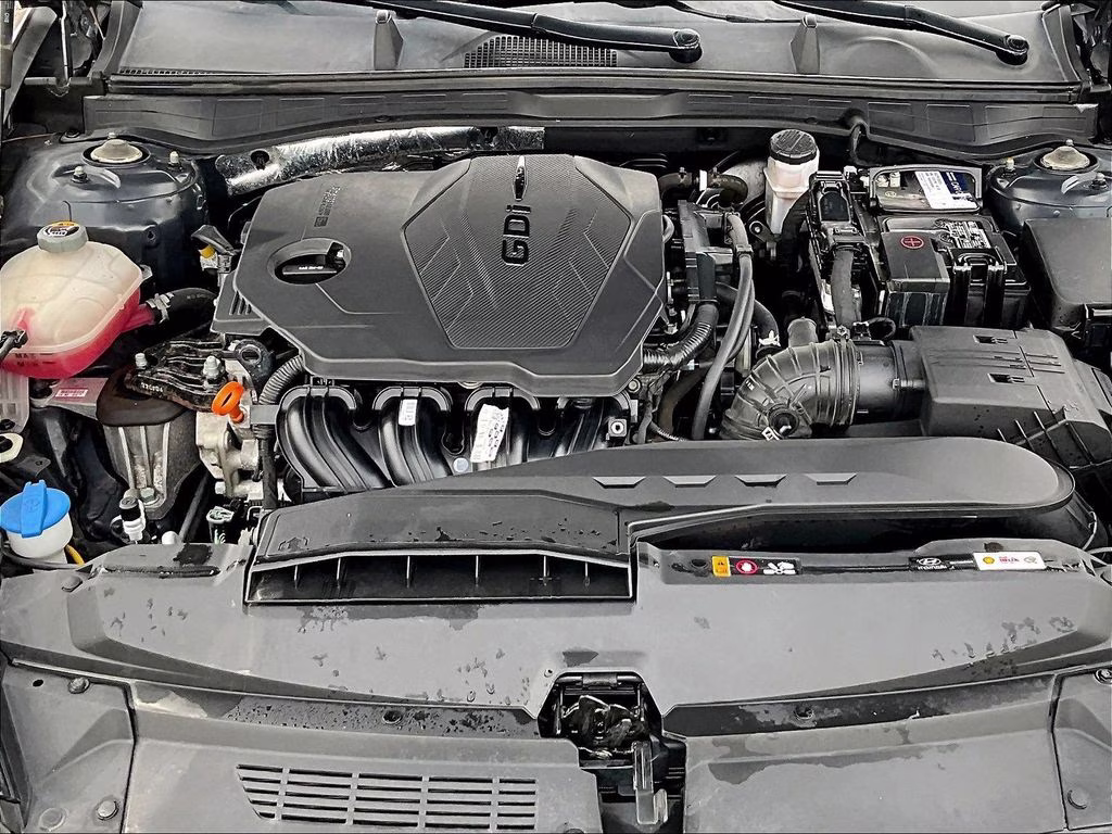 2023 Portofino Gray Hyundai Sonata SEL FWD Sedan