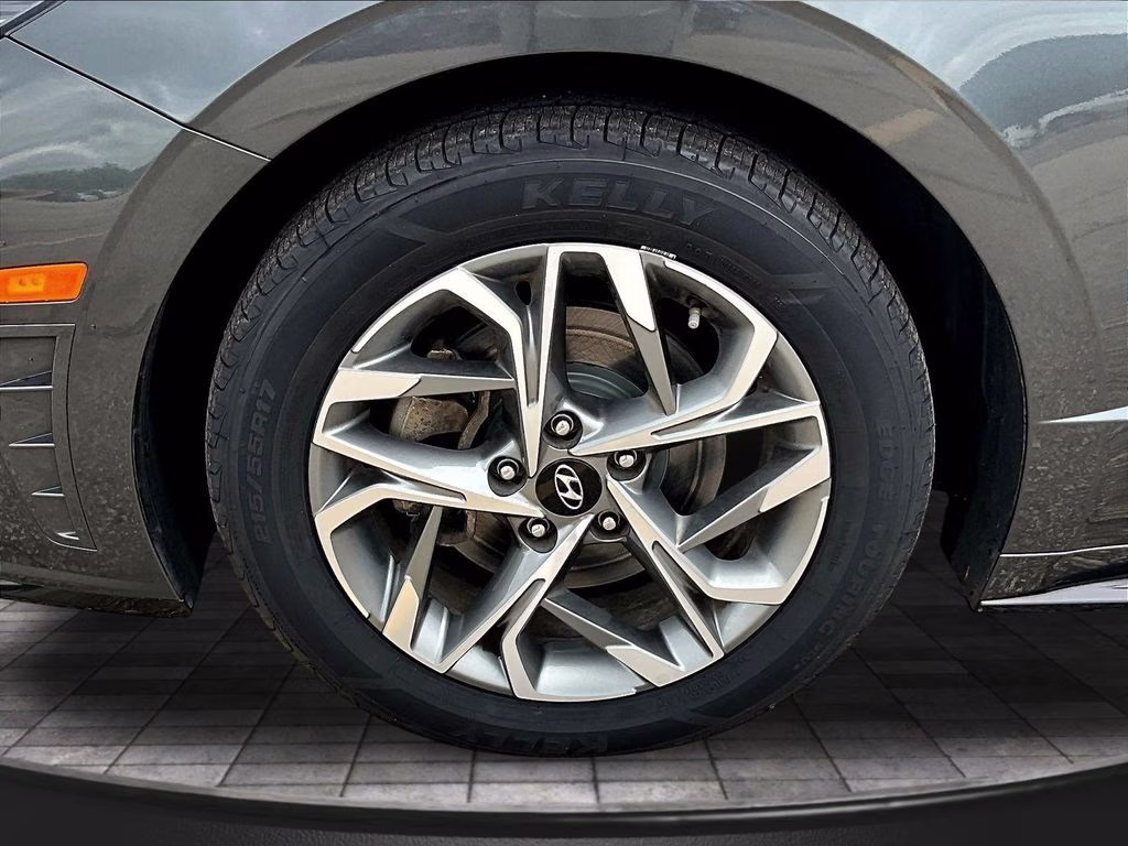 2023 Portofino Gray Hyundai Sonata SEL FWD Sedan